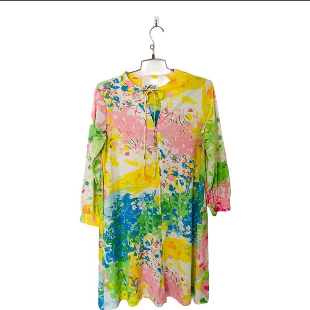 Butterfield 8 Water Color Pastel Dress Size M